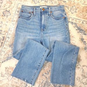 Madewell slim Demi bootcut jeans